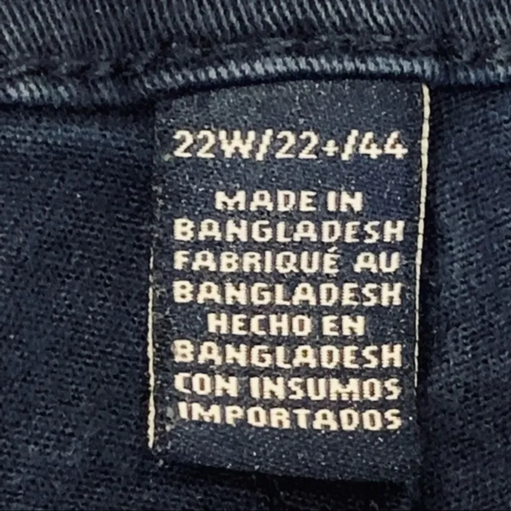 Chaps navy stretch
